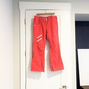 Sims Women's Snowboard/Ski/Snow Pants Orange Flare/Bootleg XL